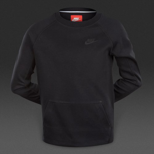 Nike Sportswear Tech Fleece Crew Black for Boys